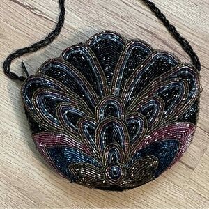 Vintage Andre Cellini beaded‎ Crossbody bag